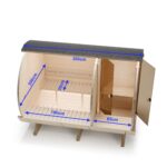 Sudová sauna 300cm Model 3KR – Obrázok 3