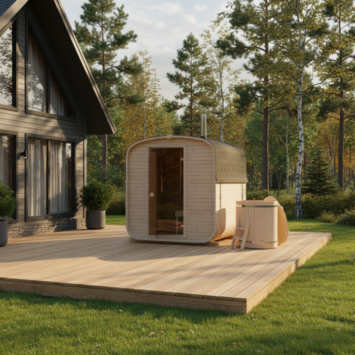 Sauna Quadro 185cm Model 1QL – Obrázok 5